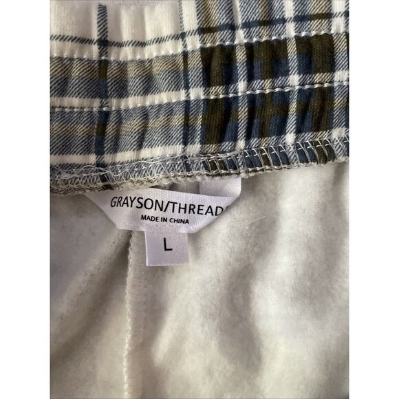 Grayson/Threads Womens Plaid Flared Pants Multicolored L 60% Cotton 40% Polyeste - Picture 4 of 8